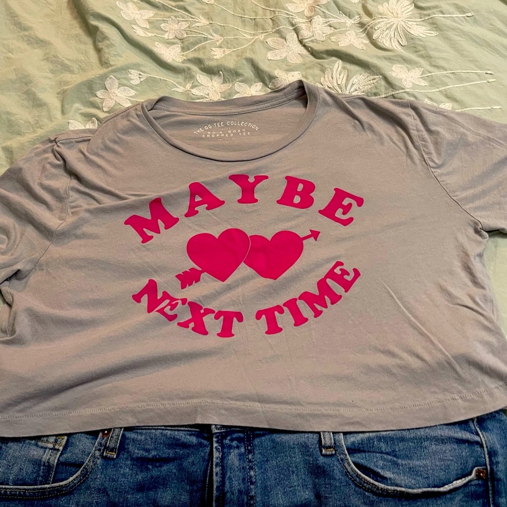 THE OF TEE COLLECTION shirt/crop top